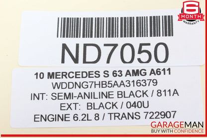 07-13 Mercedes W221 S63 AMG S500 Rear Roof Antenna AMP Amplifier Module Unit OEM