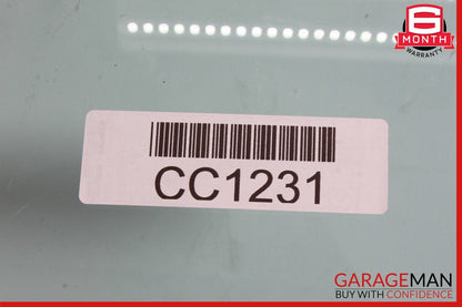 11-17 Mercedes W207 E350 E550 Convertible Door Window Glass Front Right OEM