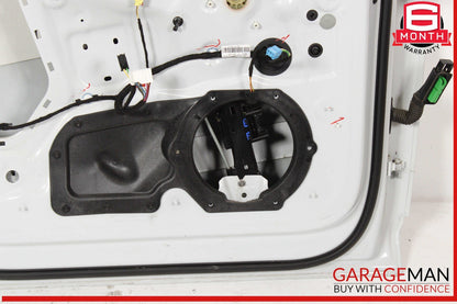 17-19 Audi Q7 Front Left Driver Side Door Shell White OEM