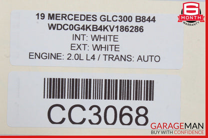 16-22 Mercedes X253 GLC300 GLC43 AMG Rear Left Side Top Upper Seat Cushion OEM