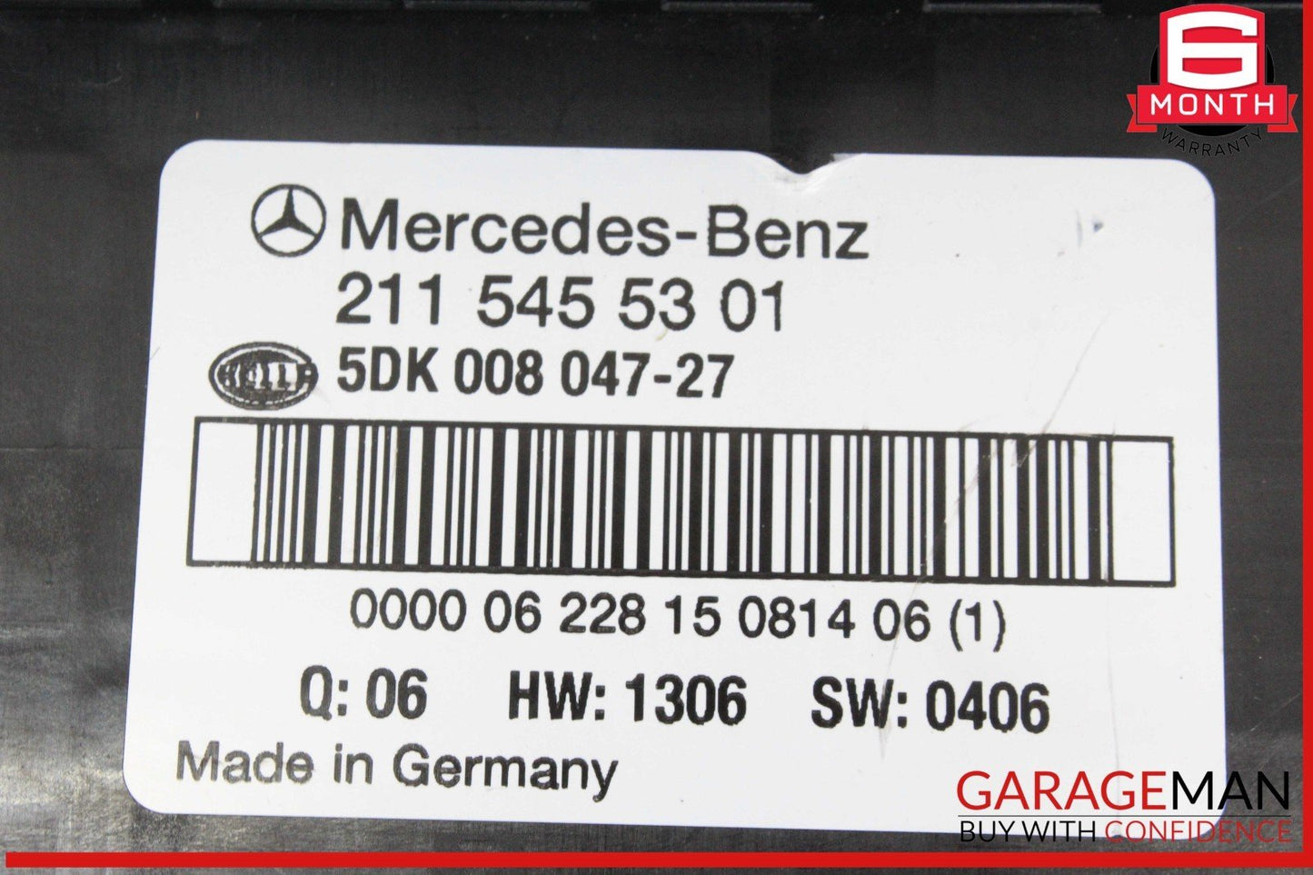 03-11 Mercedes W211 E550 E350 CLS350 Trunk Fuse Relay Box Control Module OEM