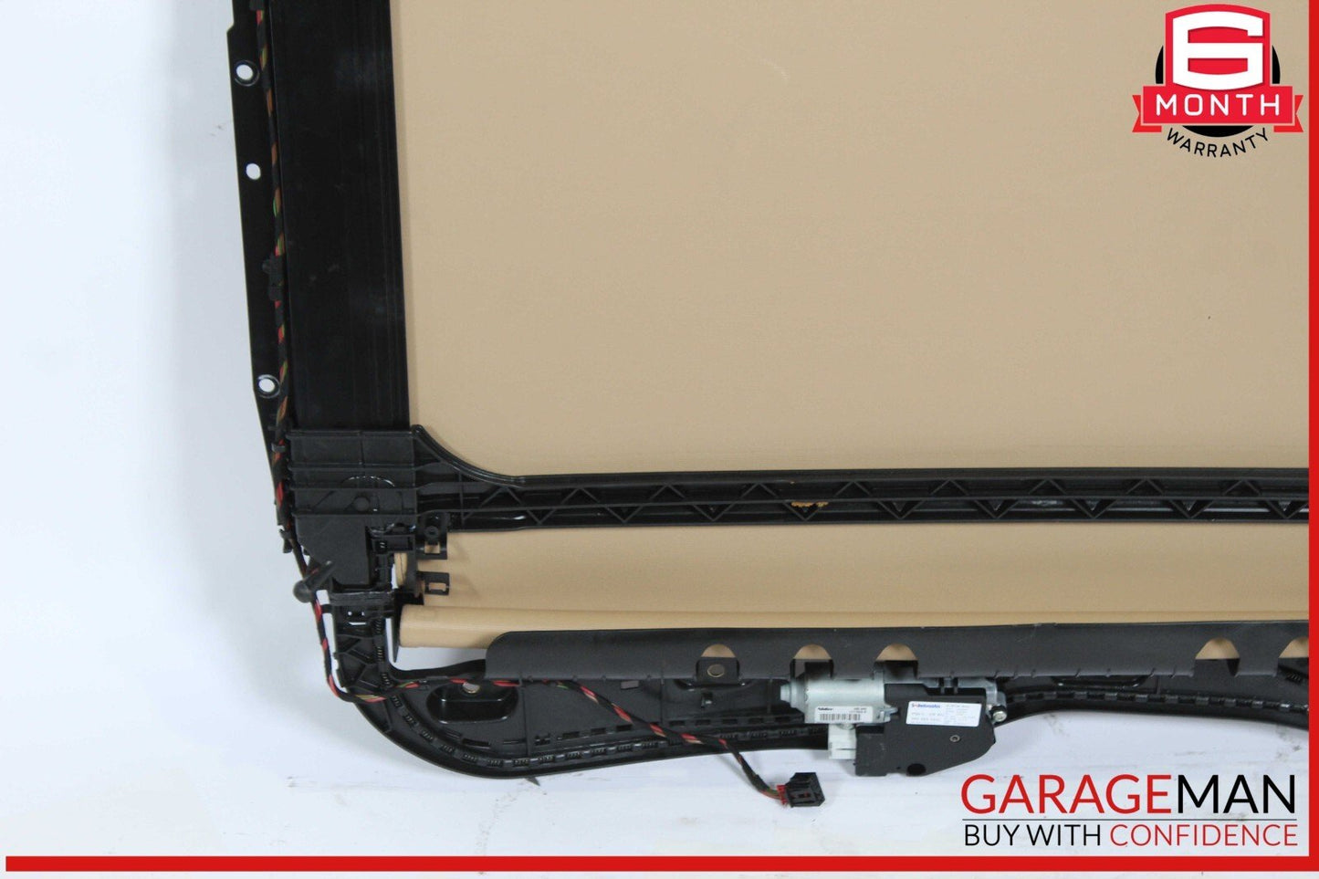 11-18 Porsche Cayenne 958 Hybrid S Panoramic Roof Glass Frame Black OEM
