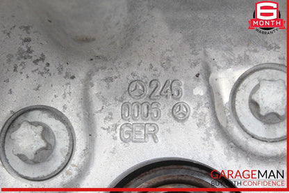 14-19 Mercedes W117 CLA250 Rear Left Side Spindle Knuckle Hub w/ Rotor Disc OEM