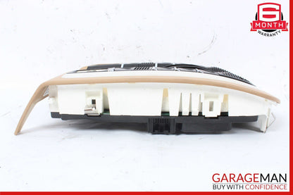 10-18 Porsche Panamera 970 Cayenne 958 Front Overhead Dome Light Lamp Assy Beige