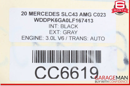 12-20 Mercedes R172 SLC43 AMG Fuel Gas Tank Reservoir Filler Neck Assembly OEM