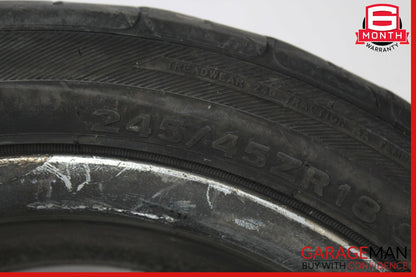Mercedes W220 S500 S55 AMG 8.5 X R18 18" Front Wheel Tire Rim 2204013602 OEM