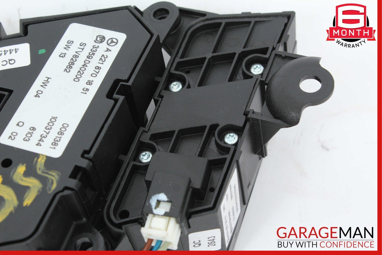 07-14 Mercedes W221 S550 CL600 Front Left Seat Controller Switch Set of 2