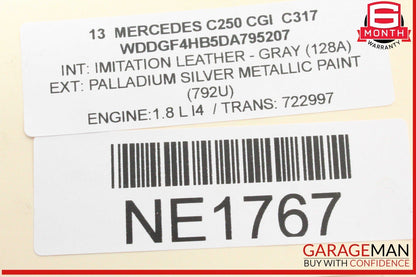 08-14 Mercedes W204 C250 CGI Front Right Side Seat Adjust Control Switch OEM