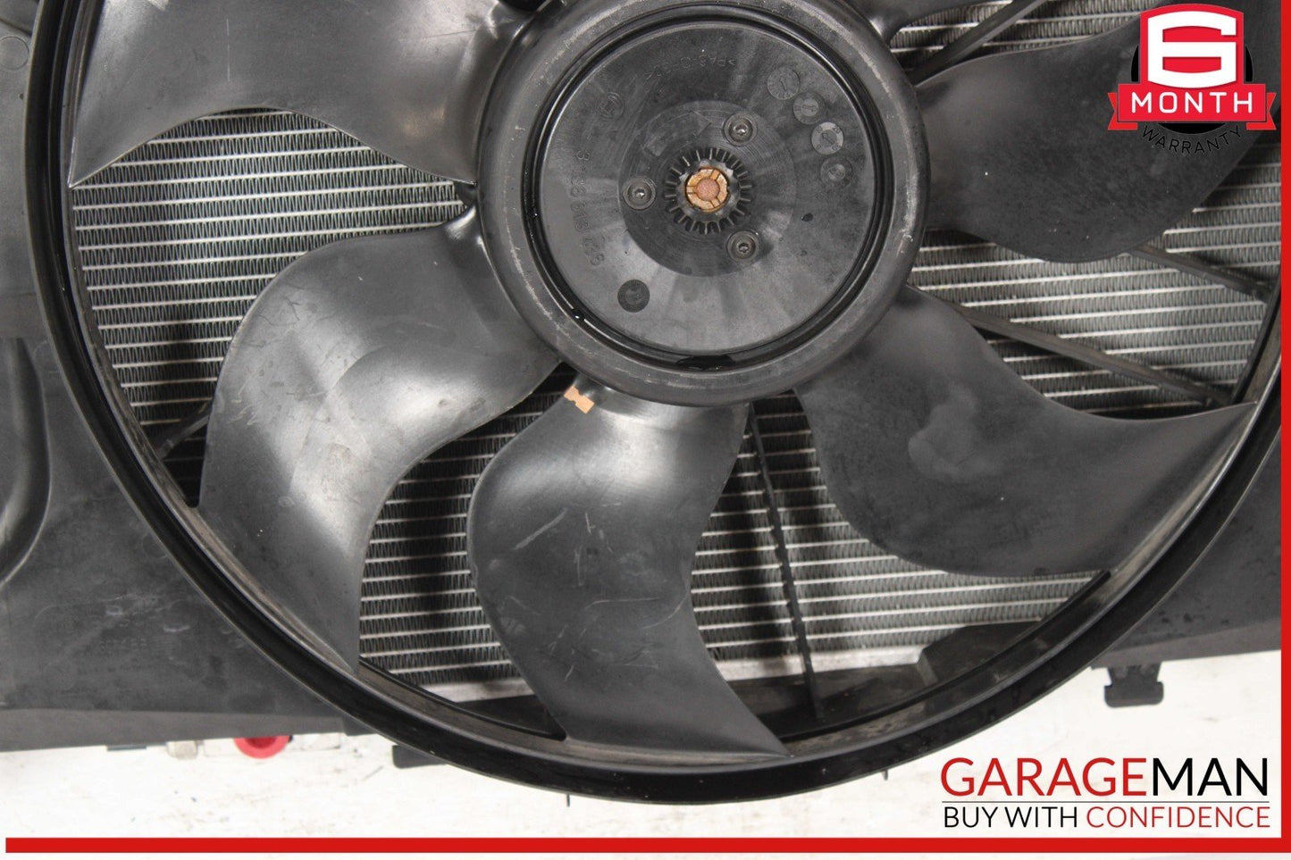08-14 Mercedes W204 C250 E550 Engine Radiator Condenser Cooling Fan Motor Assy