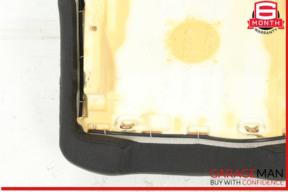 14-17 Audi SQ5 Rear Right Bottom Lower Seat Cushion Black OEM