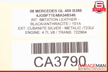 07-12 Mercedes W164 ML350 GL450 Front Right Side Door Window Regulator Motor OEM