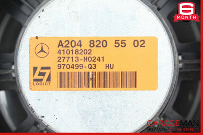 08-18 Mercedes W204 C250 CLS550 Front Door Audio Speaker Logic 7 Set of 2 Pc OEM