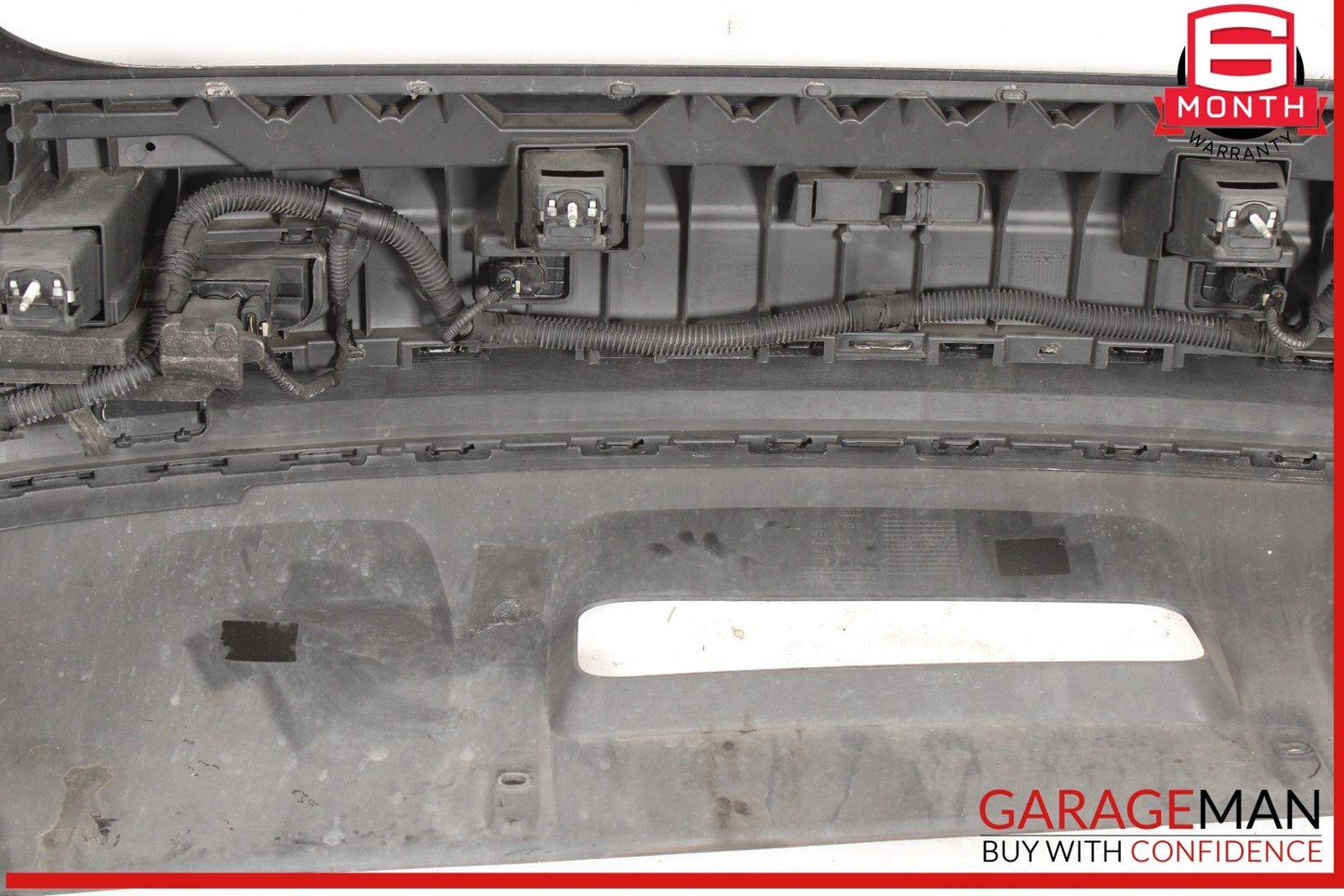 16-18 Audi Q3 Rear Bumper Cover w/ Parking PDC Sensors Black OEM