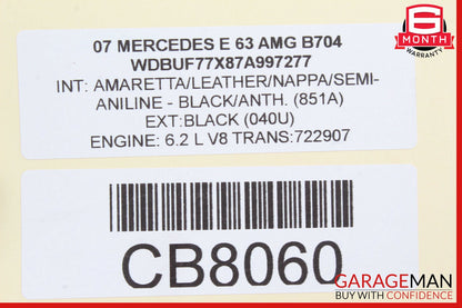 03-09 Mercedes W211 E63 E500 Rear Right Side Window Regulator Motor OEM