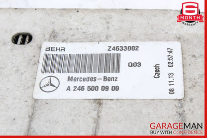 14-20 Mercedes W117 CLA250 M270 Intercooler Air Cooler Radiator OEM
