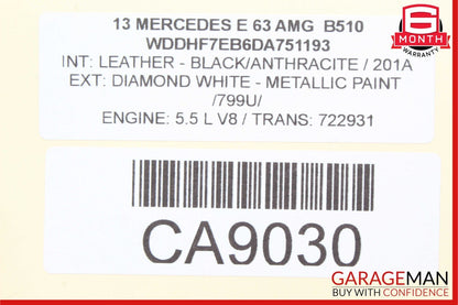 10-17 Mercedes W212 E63 AMG C350 Roof Sun Shade Screen Roller Blind Motor Unit