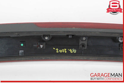 07-15 Audi Q7 Rear Trunk Hatch Spoiler Wing Red w/ Brake Light 4L0827933 OEM