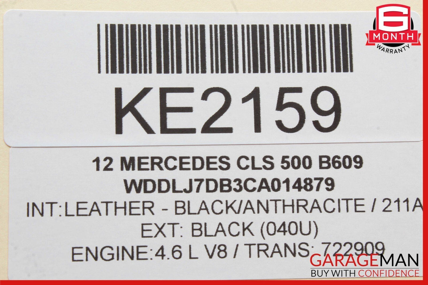 12-18 Mercedes W218 CLS500 CLS400 Ash Tray Ashtray Cup Holder Trim Walnut