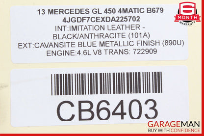 12-19 Mercedes X166 GL450 GLE350 Rear Right Passenger Side Lower Control Arm OEM
