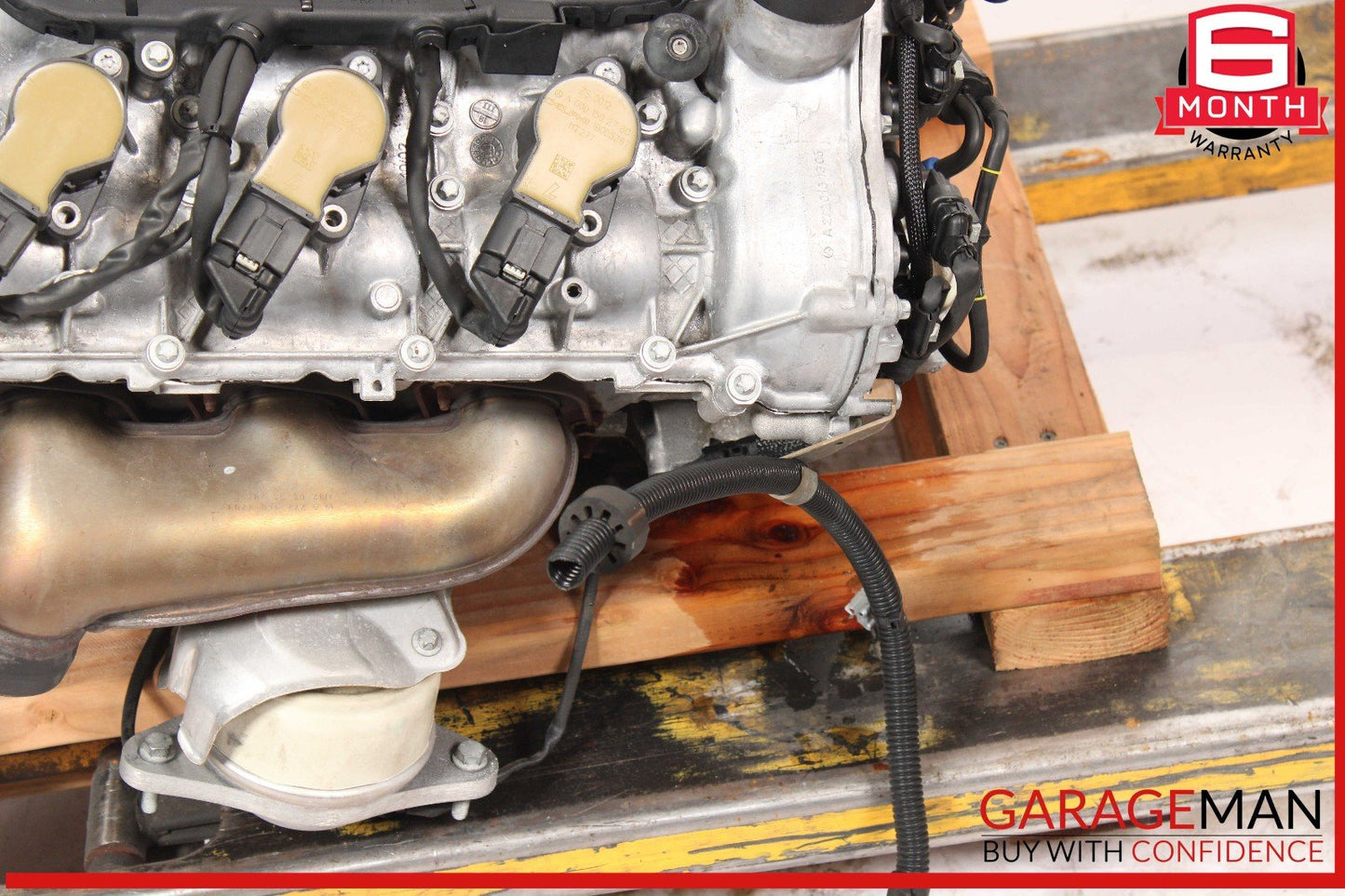 10-12 Mercedes X204 GLK350 3.5L M272 Engine Motor Block Assembly OEM