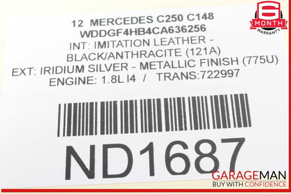 08-20 Mercedes W204 C250 E350 Front Right Wheel Spindle Knuckle Hub Bearing OEM
