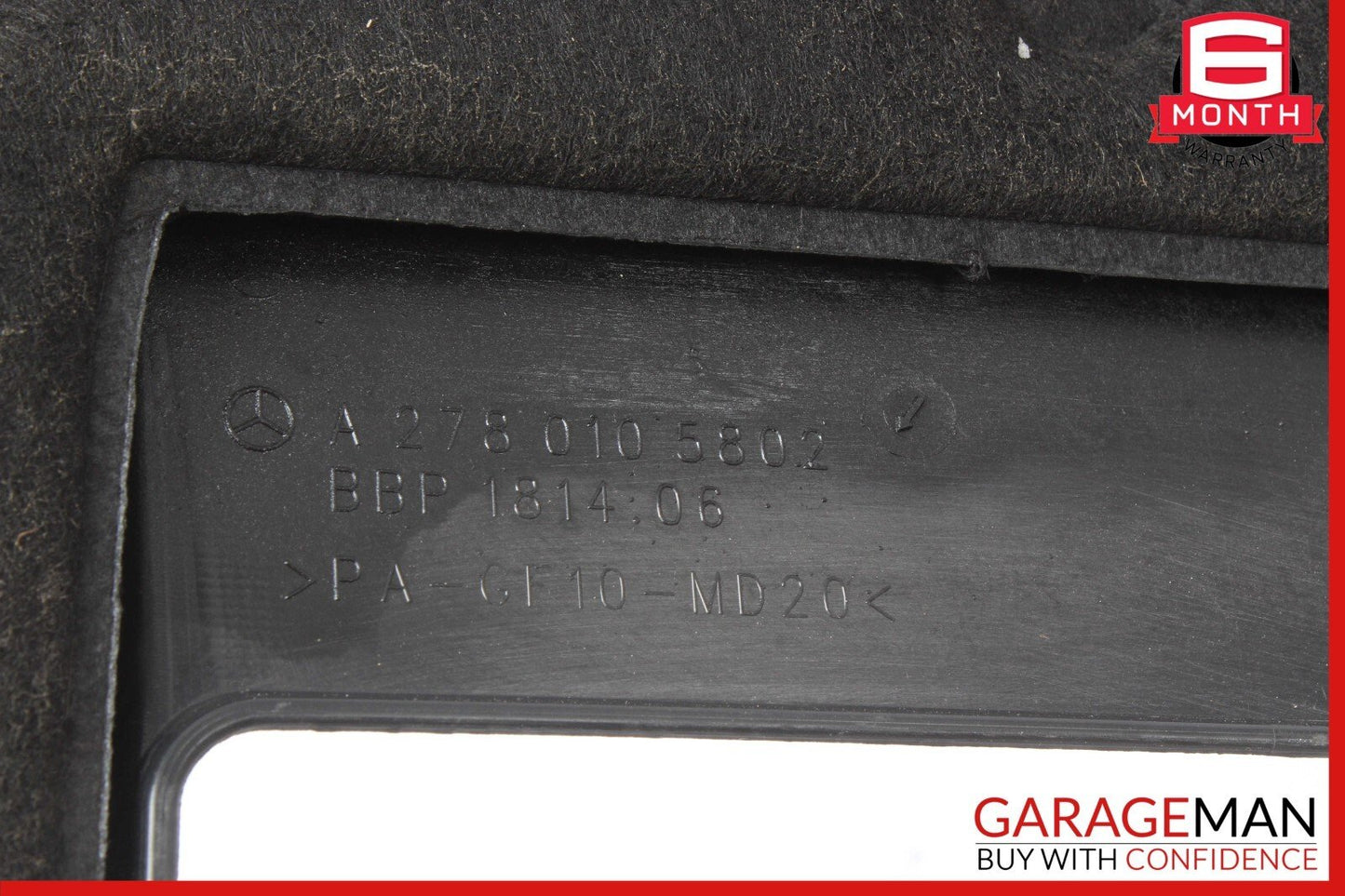 11-20 Mercedes E550 CLS500 S550 M278 Engine Motor Center Cover Trim OEM