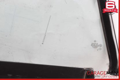 07-14 Mercedes W216 CL550 CL600 Rear Right Side Door Quarter Window Glass OEM