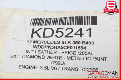 12-16 Mercedes W207 E350 C350 GLK350 ECU Engine Control Module Unit OEM