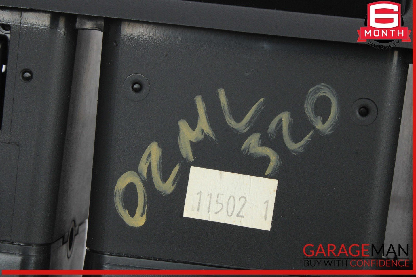 98-05 Mercedes W163 ML320 ML430 Dashboard Center A/C AC Air Vent Trim Black OEM