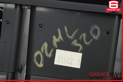 98-05 Mercedes W163 ML320 ML430 Dashboard Center A/C AC Air Vent Trim Black OEM