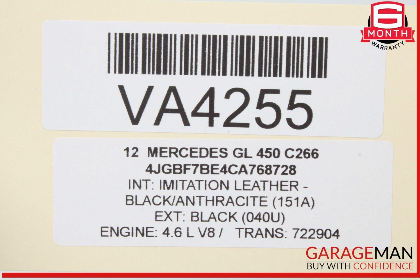 03-12 Mercedes X164 GL450 SLK350 E320 Seat Control Module Left Side OEM