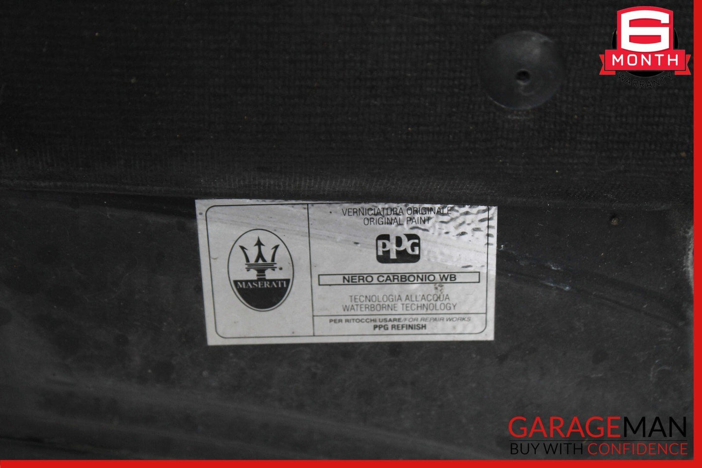 03-13 Maserati Quattroporte M139 Front Hood Bonnet Panel Assembly 67213600 OEM