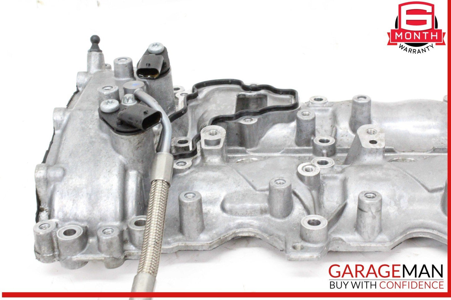 11-20 Mercedes X166 GL450 E550 S550 Left Side Engine Cylinder Head Valve Cover