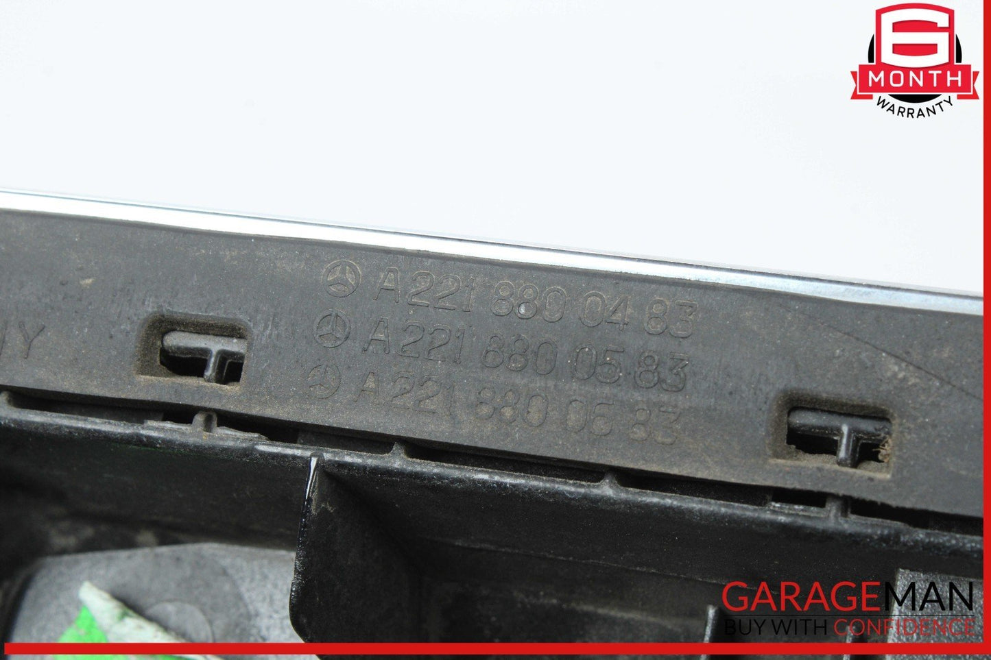 10-13 Mercedes W221 S550 S63 AMG Front Hood Radiator Grill Grille Trim Cover OEM