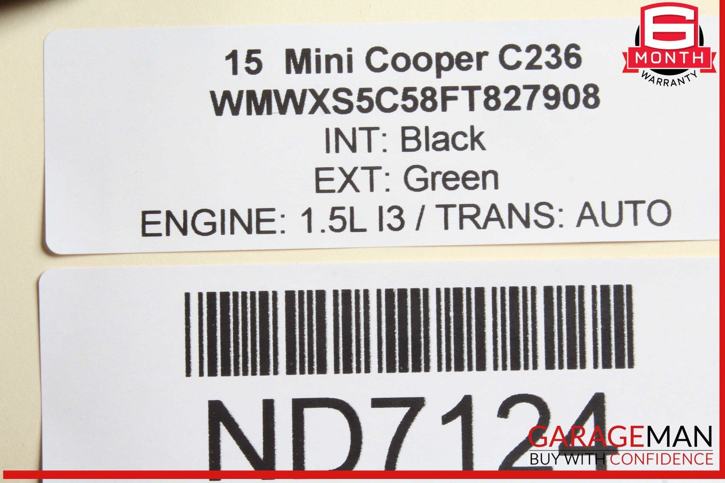 14-24 Mini Cooper Power Steering Gear Rack OEM