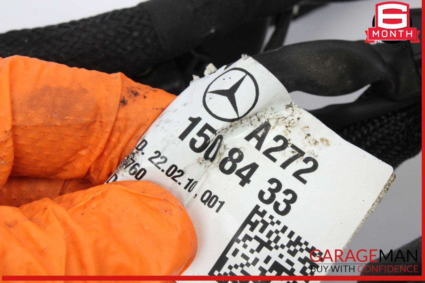 10-13 Mercedes W221 S400 Hybrid Engine Motor Wiring Harness 2721590125 OEM