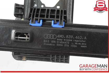 17-24 Audi Q7 Rear Right Passenger Side Window Regulator Motor 4M0839462A OEM