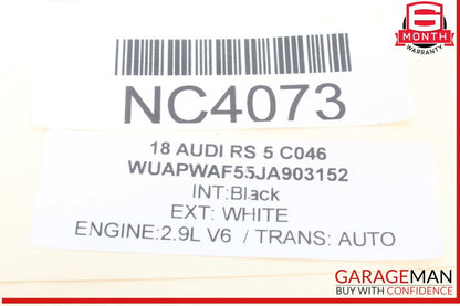18-23 Audi RS5 S5 Front Left Driver Side Spindle Knuckle Wheel Hub 8W0407559 OEM