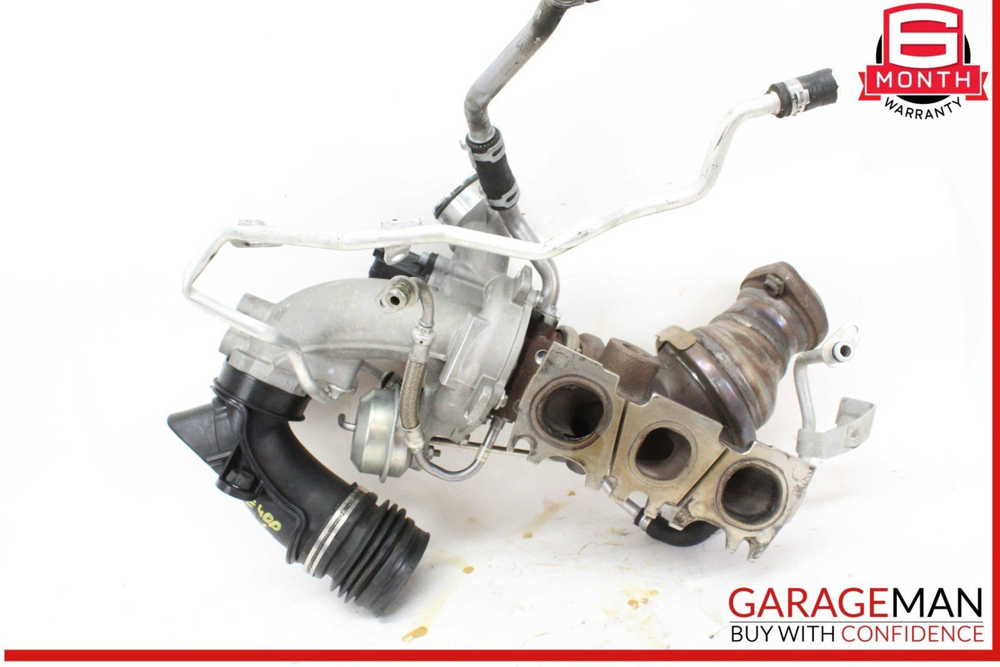 Mercedes W212 E400 CLS400 M276 Left Turbocharger Turbo Charger Manifold OEM