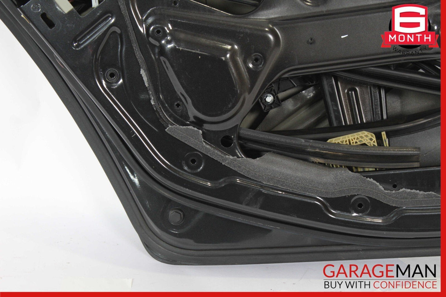 11-16 BMW 550i 535i 528i Rear Left Driver Side Door Shell Panel Black OEM