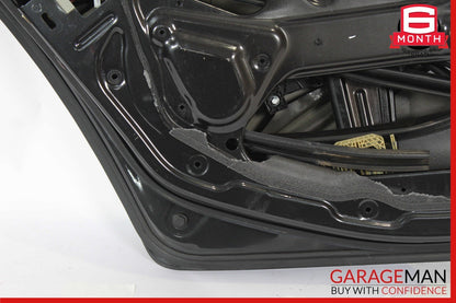11-16 BMW 550i 535i 528i Rear Left Driver Side Door Shell Panel Black OEM