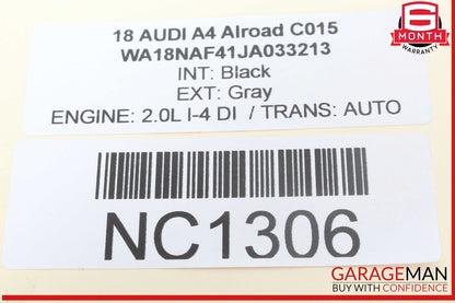 17-24 Audi A4 Allroad Rear Right Side Spindle Knuckle Hub w/ Disc Rotor OEM