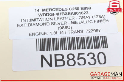 12-14 Mercedes W204 C250 C350 Front Right Side Mirror Rear View Door OEM