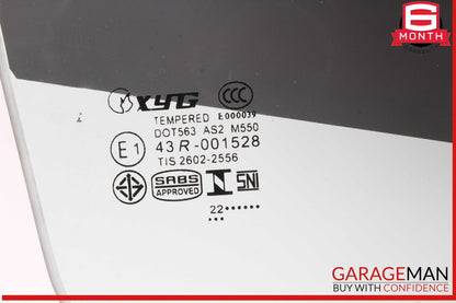 12-18 Mercedes W218 CLS550 Front Right Passenger Side Door Window Glass OEM
