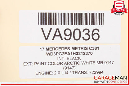 15-23 Mercedes W447 Metris C300 2.0L Engine Timing Cover 2740150700 OEM