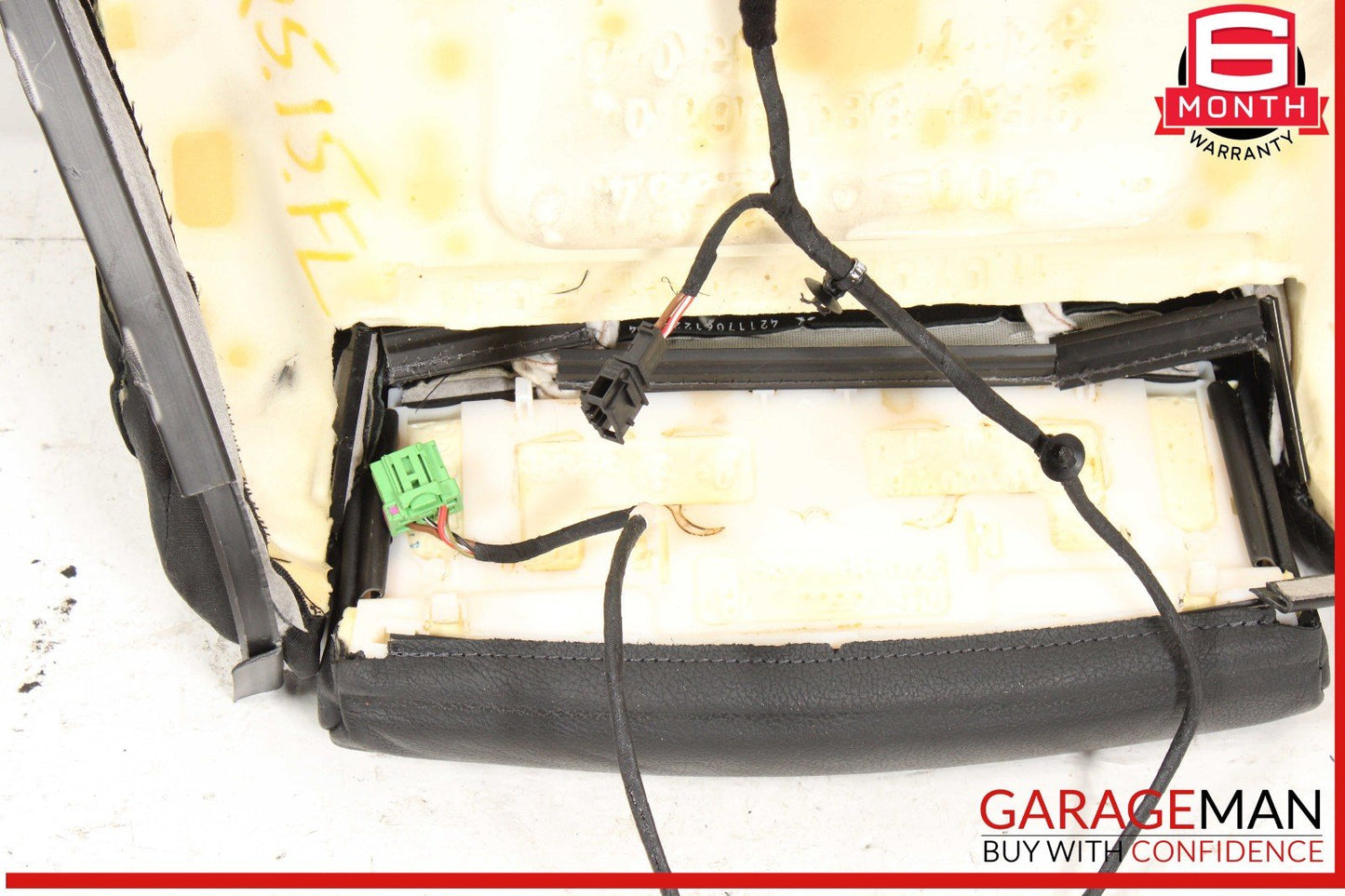13-17 Audi Q5 Front Left Driver Side Lower Bottom Seat Cushion Black OEM