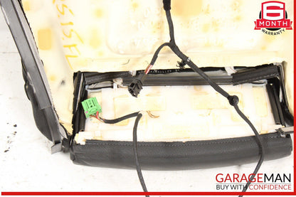 13-17 Audi Q5 Front Left Driver Side Lower Bottom Seat Cushion Black OEM