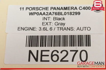 10-13 Porsche Panamera 970 Rear Trunk Tailgate Release Open Handle OEM