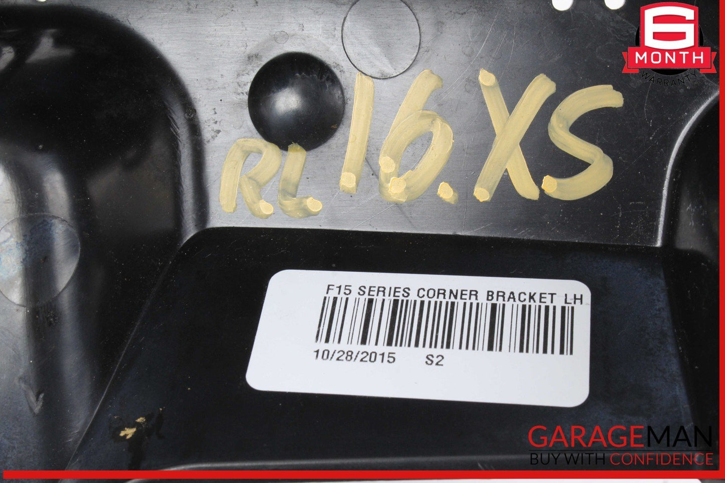 14-18 BMW X5 Rear Left Driver Side Corner Bumper Mount Support Bracket 7294389