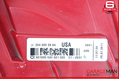 12-14 Mercedes W204 C250 C300 Rear Left Driver Side Tail Light Lamp LED OEM